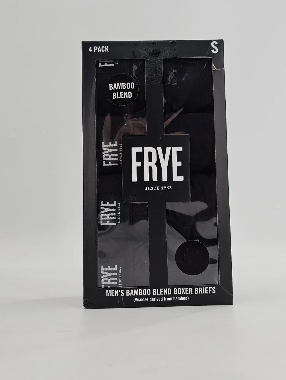 Frye Bamboo Blend Boxer Briefs 4 pack Men's Underwear